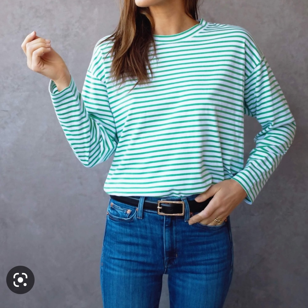 Ayr French Fry Tee - Romaine - Size Small
